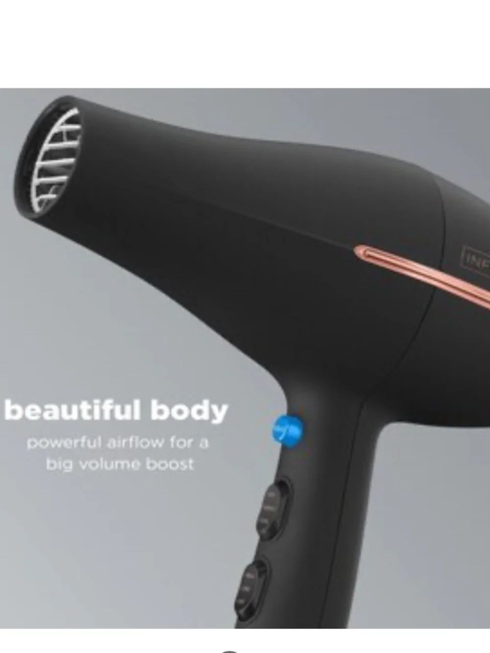 Conair InfinitiPRO Full Body & Shine Pro Hair Dryer, Blowdryer, Like New